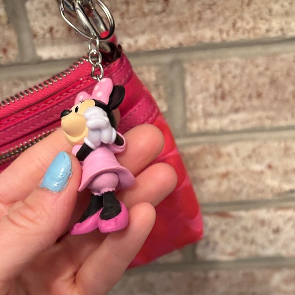 Repurposed Minnie Mouse Keychain – Pretty in Pink - Picture 4 of 6